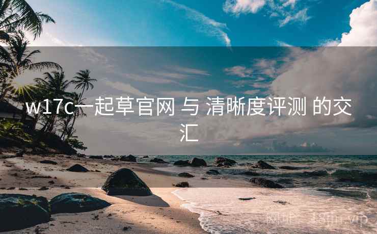 w17c一起草官网 与 清晰度评测 的交汇