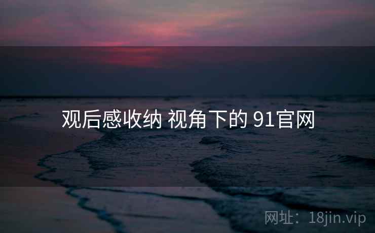 观后感收纳 视角下的 91官网