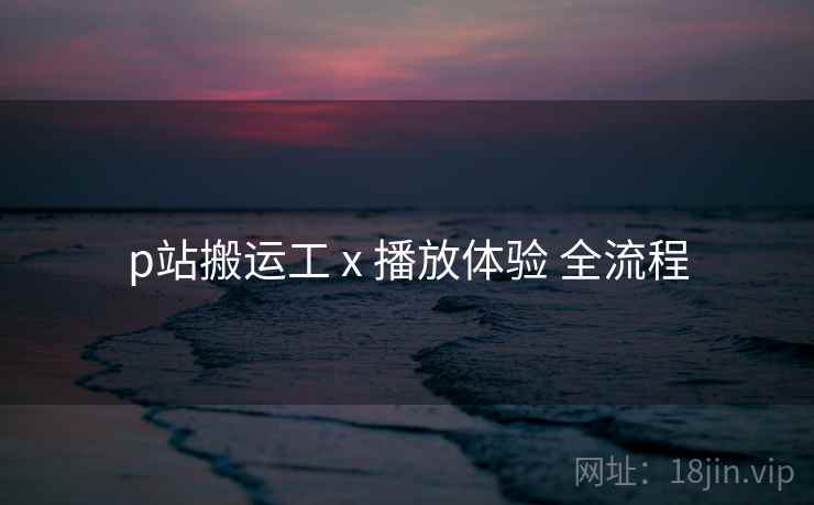 p站搬运工 x 播放体验 全流程